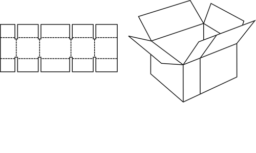 Slotted-type boxes